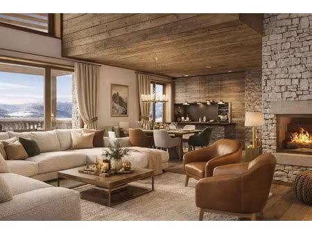 vente appartement 3 pièces 67 m² à megeve (74120)  910 000 €