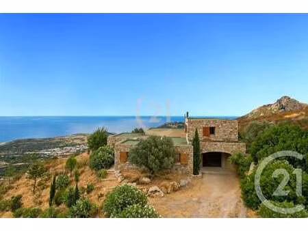 maison de luxe avec vue sur mer à vendre à l'île-rousse : 2 500 000 € | 344m²