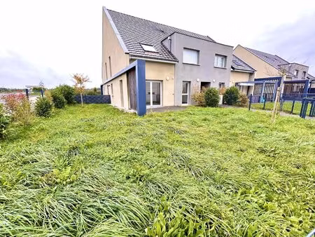 en exclusivité  appt t5 80 m² en rez de jardin  3 chbres  doub