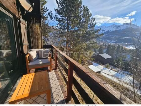 exclusivité – chalet traditionnel à allos