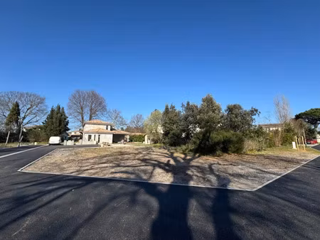 vente terrain 582 m² à biganos (33380)  159 000 €