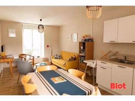 location appartement 3 pièces meublé à cancale (35260) : à louer 3 pièces meublé / 49m² ca