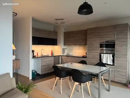 t2 meublé de standing 54m2 – confluence - vue marina