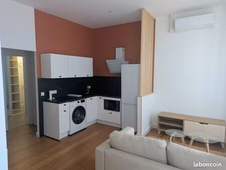 t2 meublé 34 m2 rénové