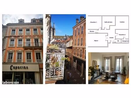 location appartement t3bis - 90m² - voiron centre