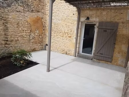 location maison de ville châteauneuf sur charente