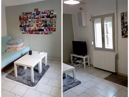 appartement de 24m2 avec jardin