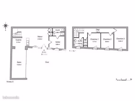 maison de village 4 pièces 94 m²