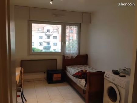 studio meublé illkirch 18 3m2
