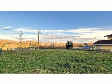 vente terrain à batir 617 m² à lornay (74150)  129 000 €