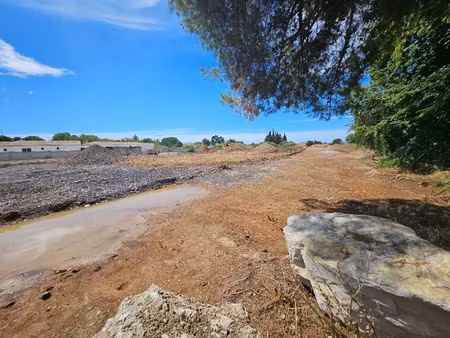 vente terrain 400 m² à fos-sur-mer (13270)  154 900 €