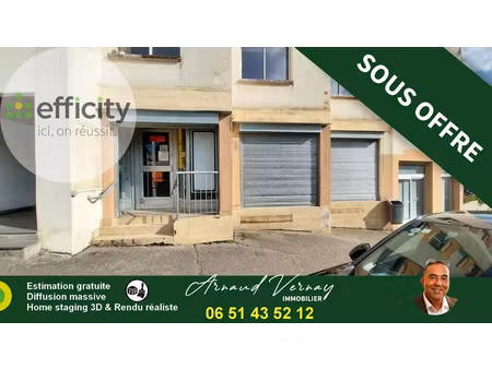 vente locaux professionnels 2 pièces 56 m² à tarare (69170)  40 000 €