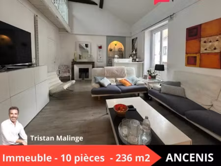 vente immeuble 10 pièces 236 m² à saint-géréon (44150)  421 200 €
