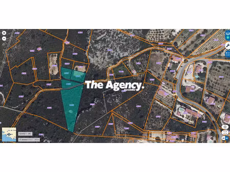 vente terrain 3472 m² roquevaire (13360)