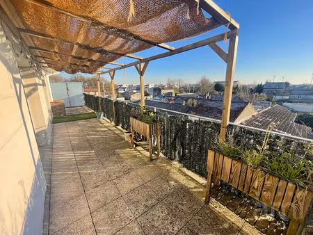 t3 dernier étage plein sud  proche tram dans résidence 2012