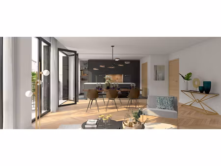 superbe appartement t4 avec grand balcon et stationnements