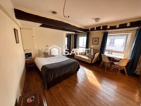 quartier prisé  studio au 7ème étage au calme