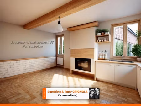 vente maison 3 pièces 43 m² à saint-pierre-en-auge (14170)  97 000 €