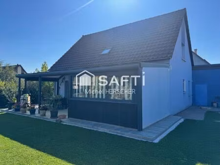 fortschwihr  maison de 133 m² sur 608 m² de terrain