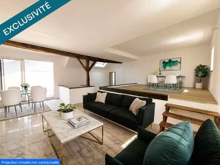 maison entièrement refaite à neuf avec belle terrasse