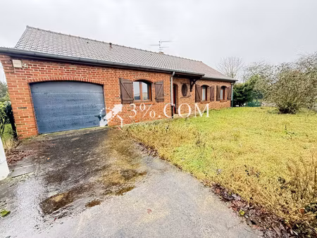 maison individuelle plain pied 3 ch garage jardin 95 m²