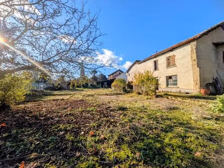 maison de village avec jardin à rénover