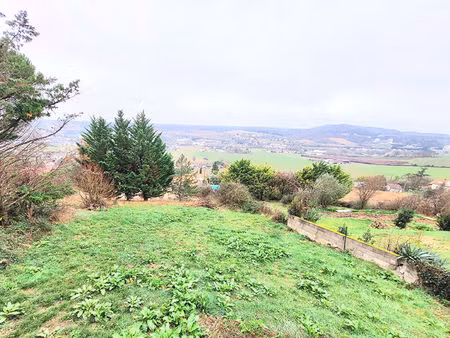 maison type 4 sur deux niveaux avec vue dégagée sur terrain de 501m²