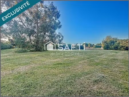 terrain à bâtir d'environ 1000 m2