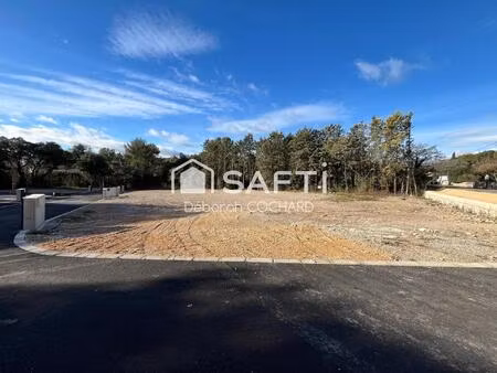 terrain à batir vue sur pic saint-loup