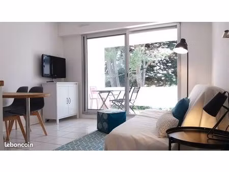 joli t2 meublé parking la baule - courte durée + bail etudiant uniquement