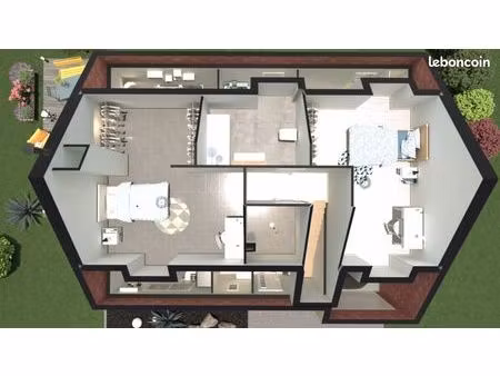 propriété 5 pièces 121 m²