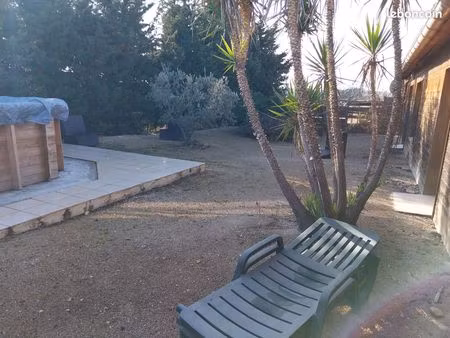 location maison 100 m² avec garage 30 m² situ à théziers