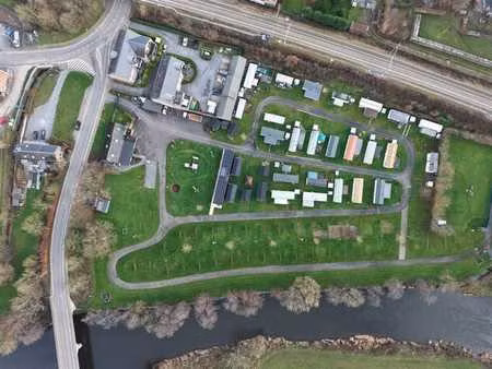 camping 62 empl. + terrain tentes + hab. privée sur +/- 1 6