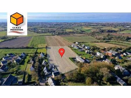 vente terrain à tourville-sur-sienne (50200) : à vendre / 469m² tourville-sur-sienne