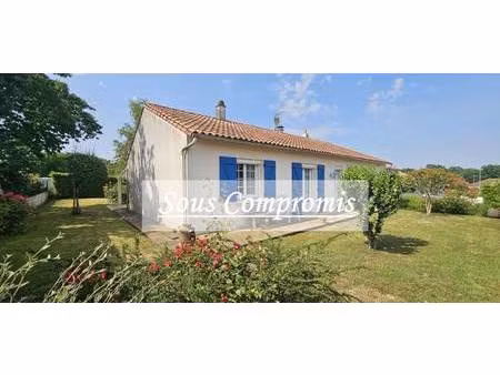 maison de plain-pied à vendre