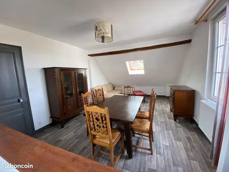 t2 meublé 43m² (56m² au sol) la loupe / 550 / 5 à 10mn à pied de la gare