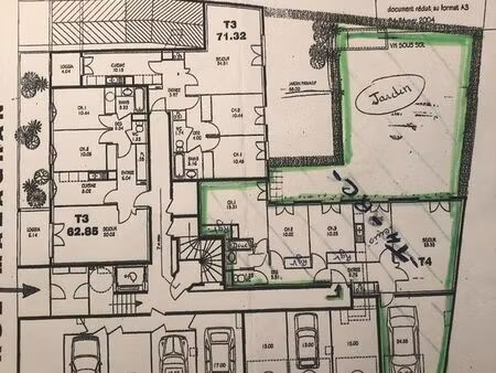 vente appartement t4 à le pont de beauvoisin centre 38480