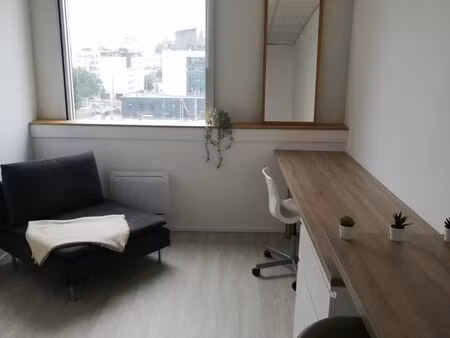 studio meublé 21m² hyper centre (gare)+parking  résidence oxford