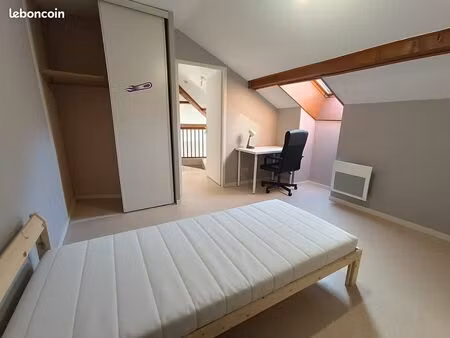 chambre dans un t4 meublé et équipé - réservé salariés lyon-turin – modane / réf. 5000701