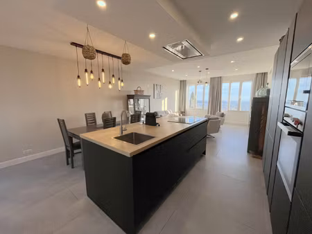 3/4p meuble dernier etage vue mer jardin