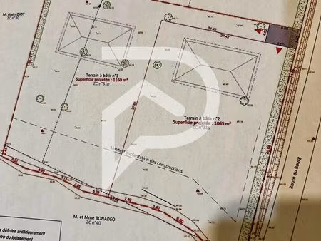 terrain 1160 m² peyrehorade