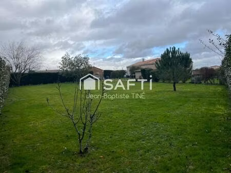 terrain constructible viabilisé à vendre