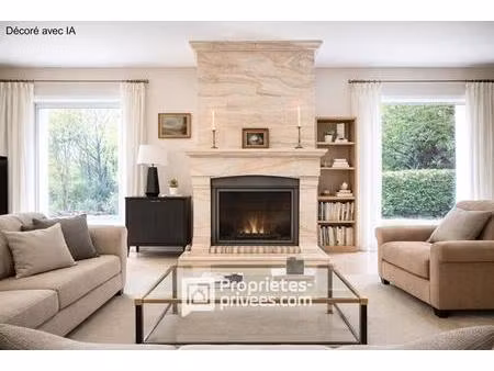 propriete avec tennis et piscine en bordure de golf