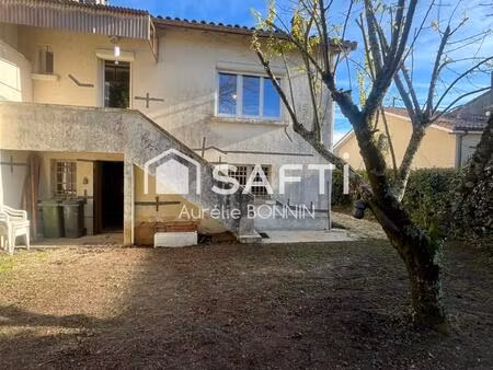 talence -implantée sur une parcelle de 360m² maison avec garage à rénover entièrement proc