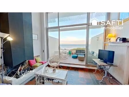 face à la mer- 3 pièces en duplex - saint aygulf (83370)