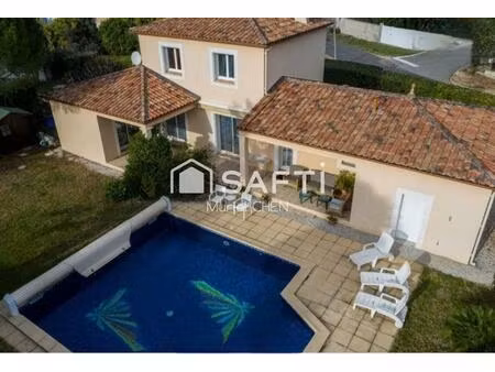 assas  villa 3 ch dont 1 suite  piscine  bas rhône