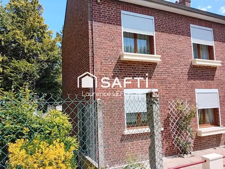 vente maison 5 pièces 75 m² à bray-sur-somme (80340)  112 000 €