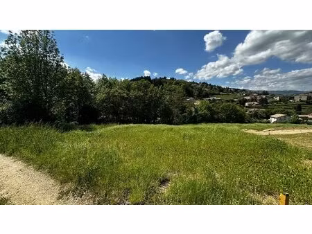 terrain à bâtir désaignes