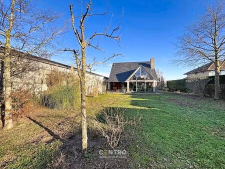 zeldzame opportuniteit: loods/atelier 516 m² + ruime alleenstaande woning 250 m² op rustig