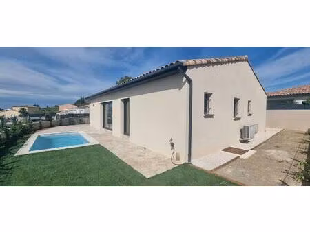 villa capestang 4 pièce(s) 109 m2 avec piscine sur 400 m² de terrain